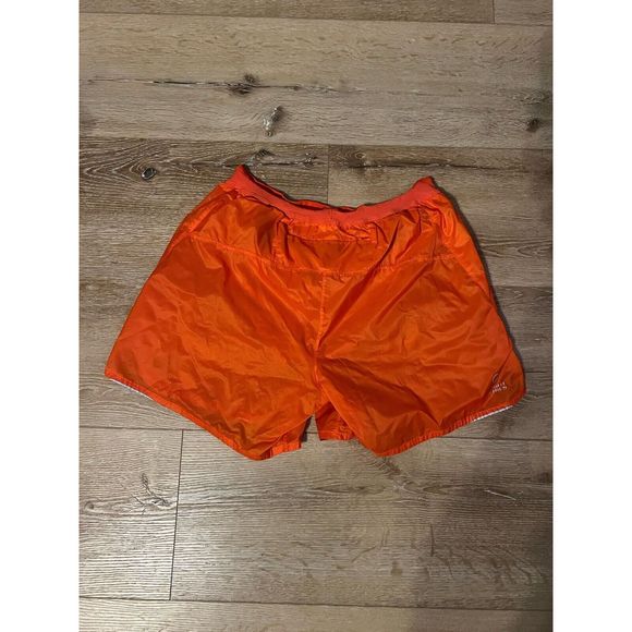 The North Face Mens Orange RKT Running Shorts Size Medium Flight Series - Picture 2 of 3